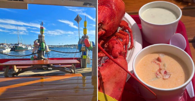 This Rhode Island Waterfront Lobster Bisque Is Rich Enough To Justify The Trip