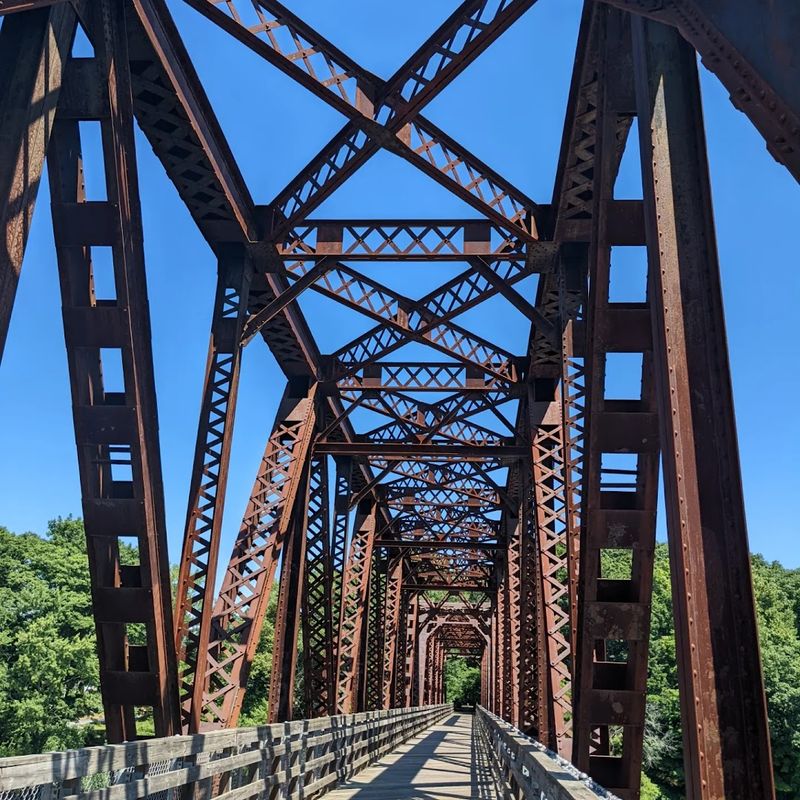 The Historic Bridge That Spans The Connecticut River