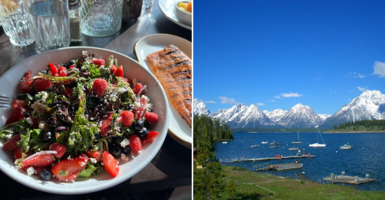 This Secluded Wyoming Lodge Restaurant Guarantees A Mountain Range View No Matter Where You Sit
