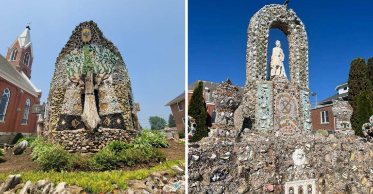 This Stone And Shell Covered Grotto In Wisconsin Took One Man Decades To Build