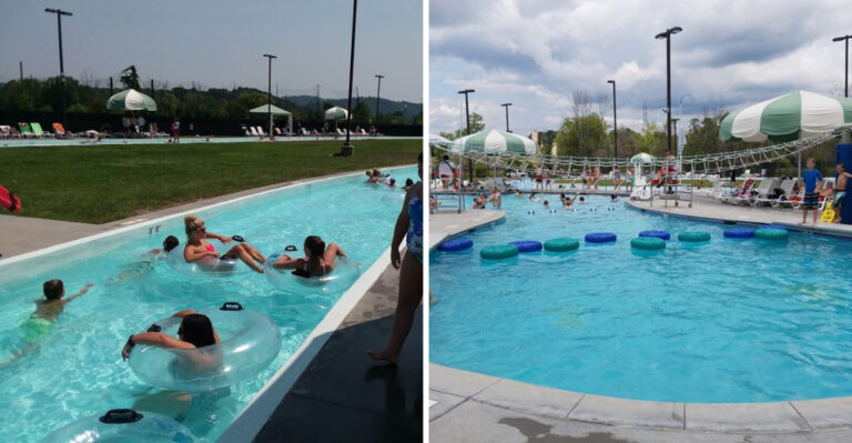 This Tennessee Aquatic Center Has A 900-Foot Lazy River Made For Summer Afternoons