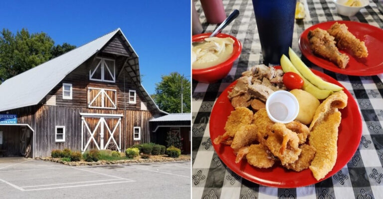 This Tennessee Barnyard Buffet Serves Southern Comfort Food Locals Love