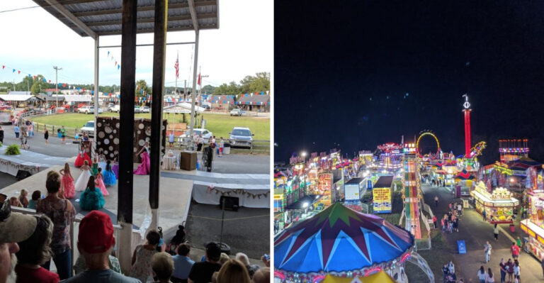 This Tennessee County Fair Offers Nine Days Of Rides, Shows, And Small-Town Fun