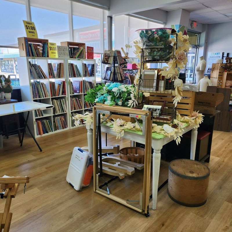 A Place Where Old Supplies Get A Fresh Creative Chance