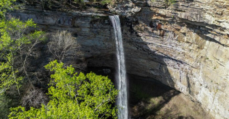This Tennessee Natural Area Has A 110 Foot Waterfall Without The Tourist Chaos