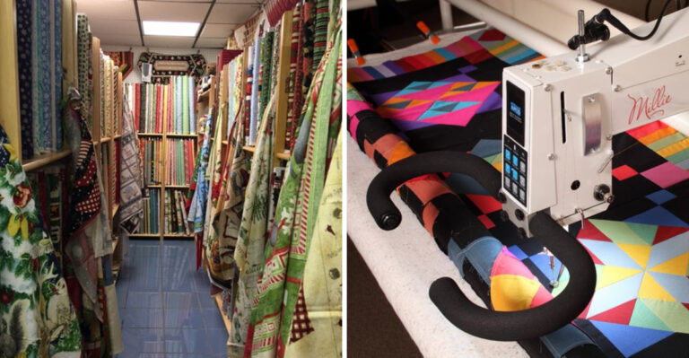 This Tennessee Quilt Shop Has So Much Beautiful Fabric You Could Browse For Hours