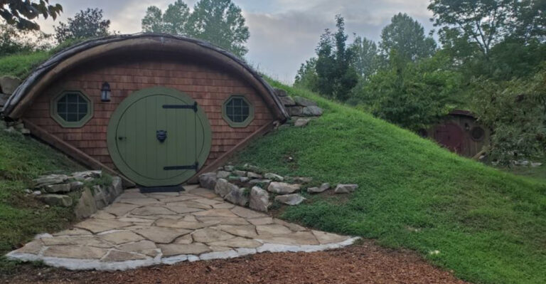 This Tennessee Retreat Lets You Spend The Night In A Hobbit-Style Village