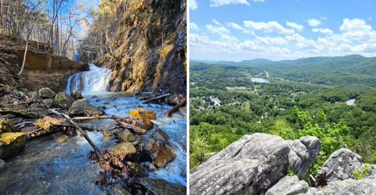 This Tennessee Waterfall Has Three Drops And One Seriously Underrated View