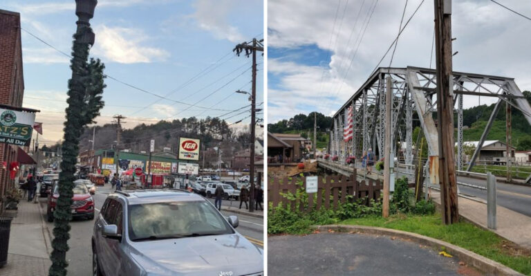 This Tiny Tennessee Border Town Allows You To Stand In Two States At Once