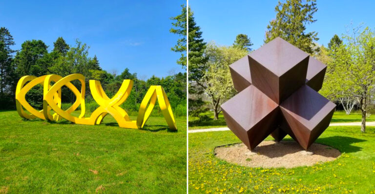 This Wisconsin Sculpture Garden Turns 40 Acres Into An Open-Air Art Escape