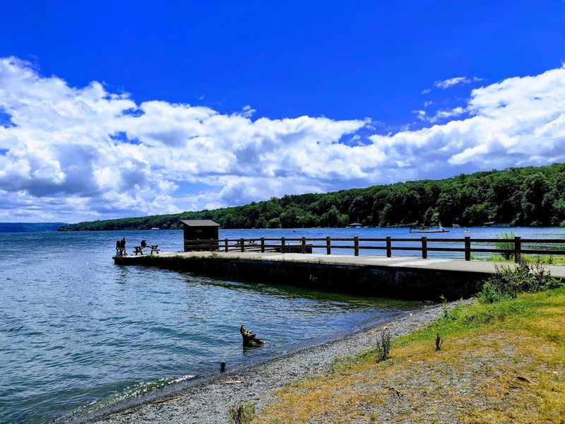 Cayuga Lake Is Literally Across The Street