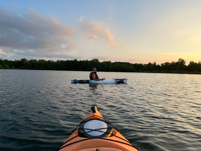 Paddling The Creek At Its Best