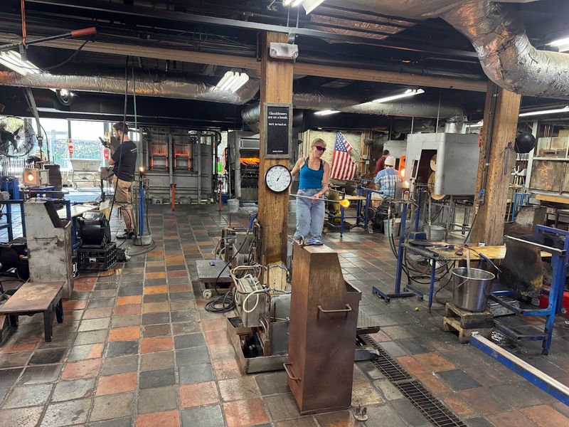 Simon Pearce Glassblowing Workshop, Quechee, Vermont