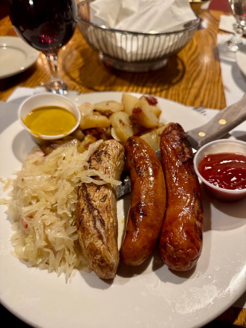 German And American Classics Share The Menu