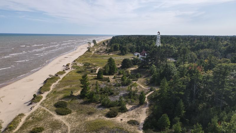Exploring Point Beach State Forest Around The Lighthouse