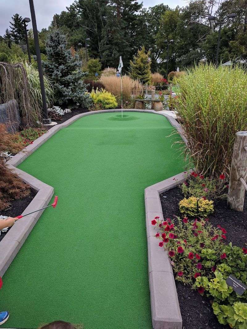 Putting Greens Amidst Botanical Beauty