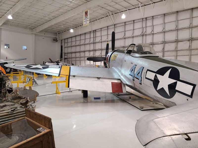 Two P-47 Thunderbolts Under One Roof