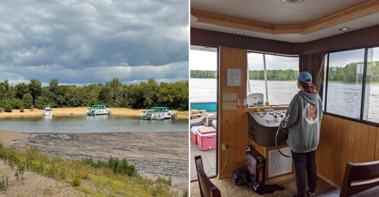 Why This Wisconsin Floating Cabin Is One Of The Most Unique Lake Getaways In The Midwest