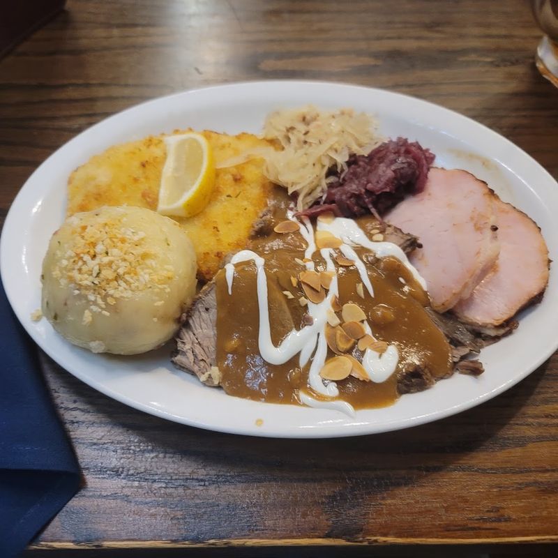 Sauerbraten Gives The Menu Its Deep Old-School Flavor