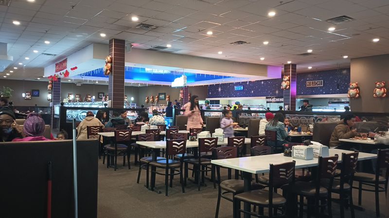 The Sizzle Of The Hibachi Station