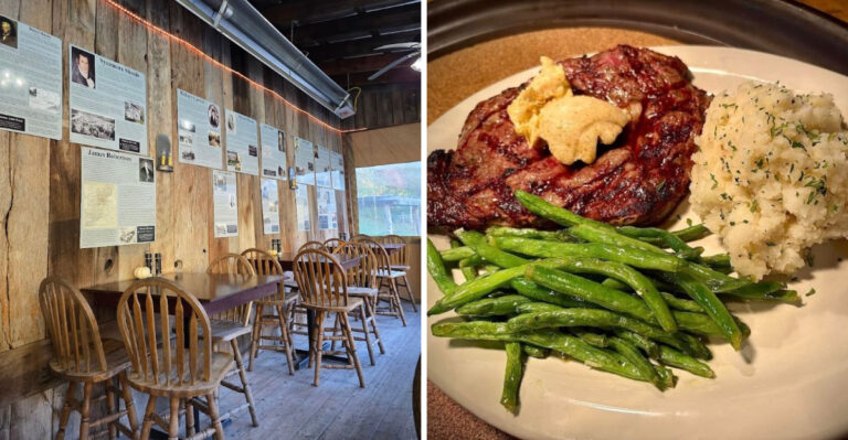 You Can Hear The Water Falling Over An Old Mill Dam While You Eat Smoked Brisket At This Tennessee Restaurant