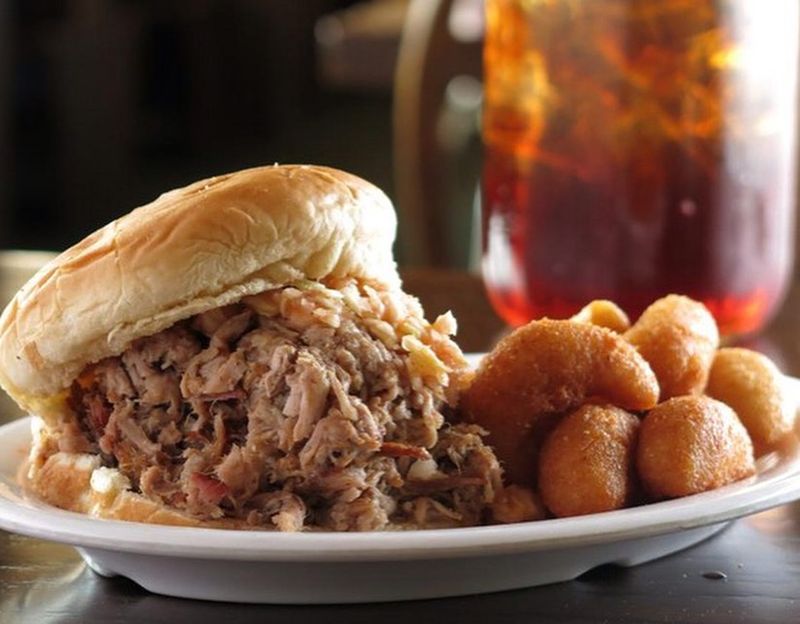 The Secret Dip Gives The Pork Its Lexington Style Finish