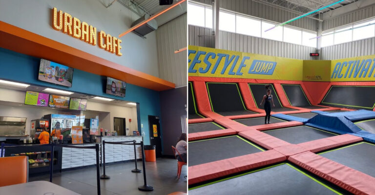 This Ohio Trampoline Park Is One Of The Largest Indoor Adventure Parks In The State