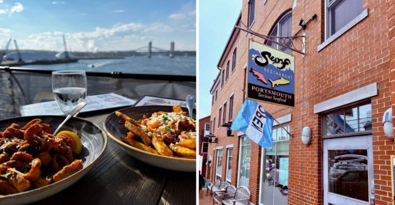 Surf And Turf Comes With A Harbor View At This New Hampshire Steakhouse