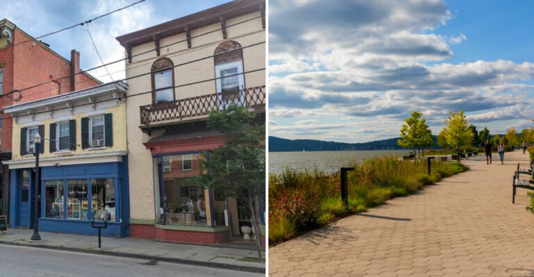 10 New York Main Streets With A Bookstore, Bakery, And Waterfront Within Half A Mile