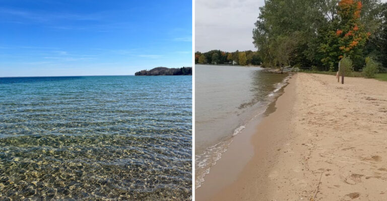 This Gorgeous Michigan Beach Delivers Big Views Without The Big Crowds