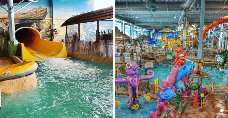 When Winter Cabin Fever Hits, This Ohio Indoor Water Park Is The Escape