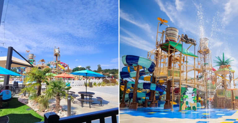 Mississippi’s Adults-Only Waterpark With A Swim-Up Bar And A Tropical Feel