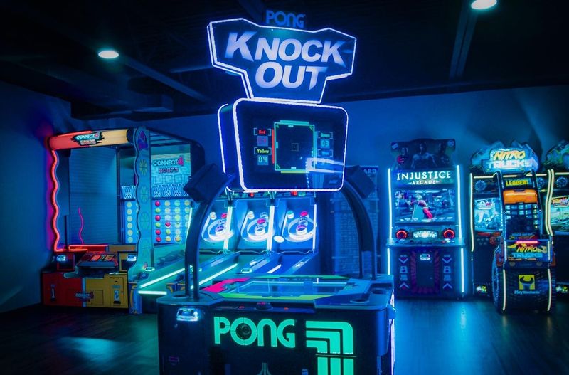 An Arcade Floor That Covers Every Gaming Era