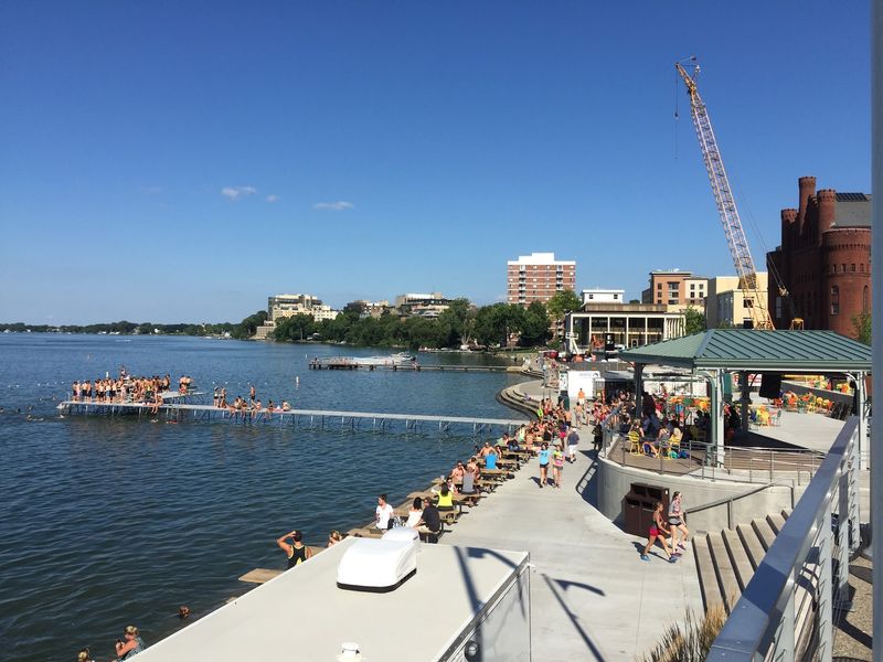 Life On The Isthmus Between Two Lakes