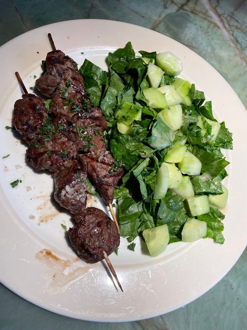 Grilled Meats Handled With Real Skill