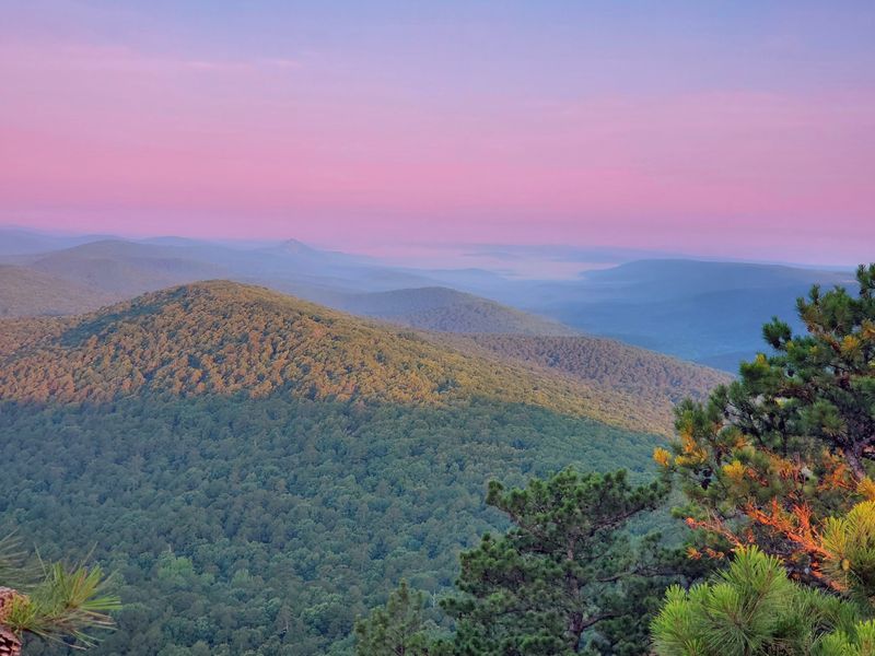 Ouachita National Forest Wraps Around Everything