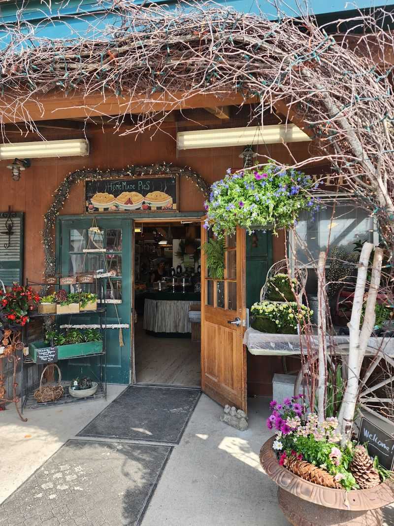 A Post-And-Beam Store Built From Its Own Trees