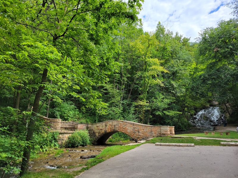 Trails, Bluffs And Waterfalls
