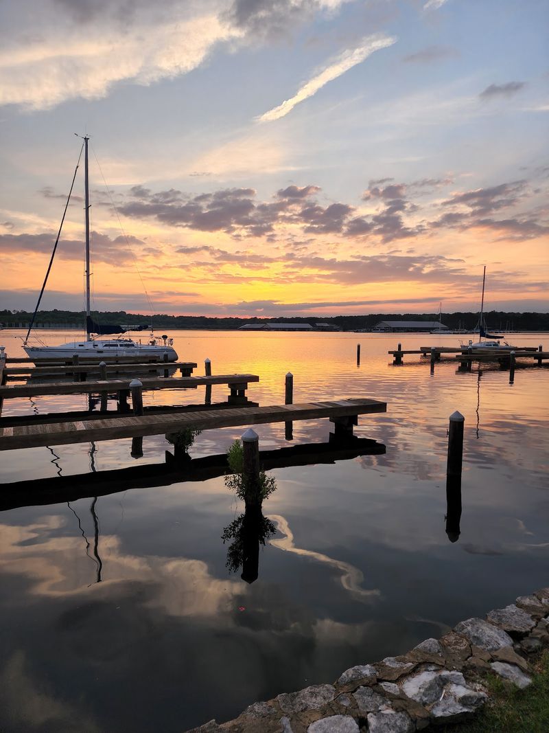 Ross Barnett Reservoir Sits Just Northeast Of Jackson