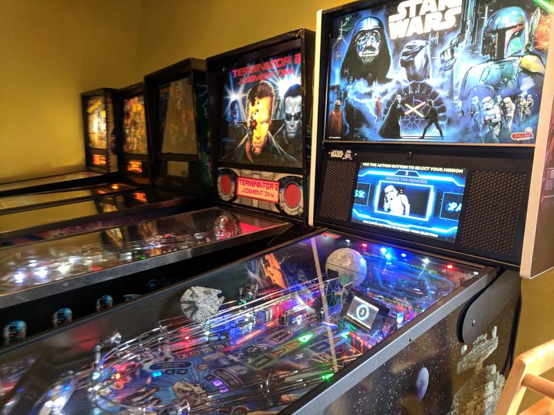 A Pinball Cave Hiding In The Back