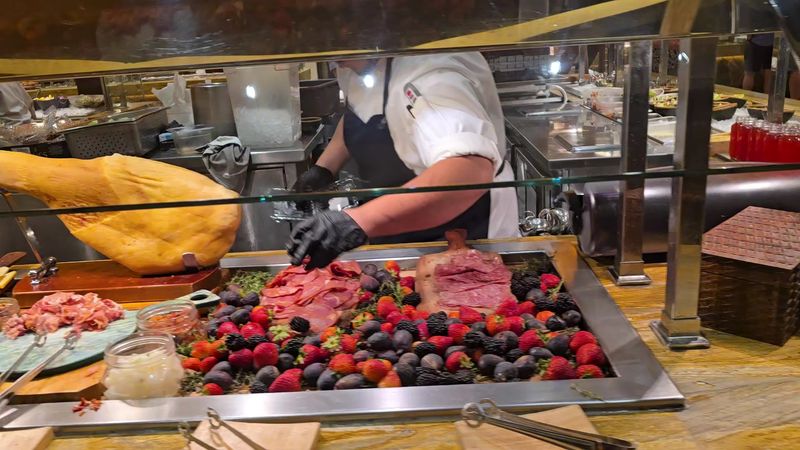 Fresh Berries And Seasonal Fruit On The Spread