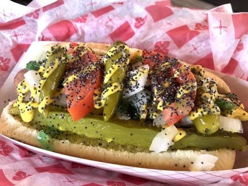Hot Dogs Built Like Full Meals
