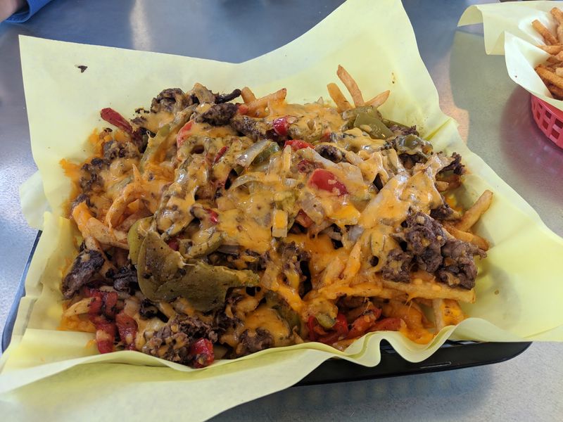 Fries With Plenty Going On