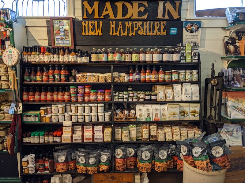 Local Products Fill Nearly Every Shelf