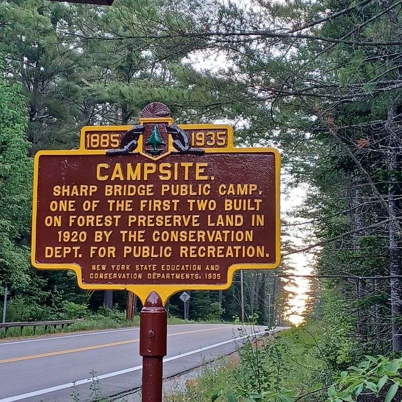 Sharp Bridge Campground Sits Along Route 9