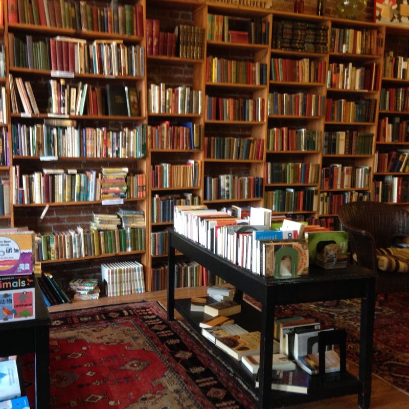 Shelves Packed With Used Books In Great Shape