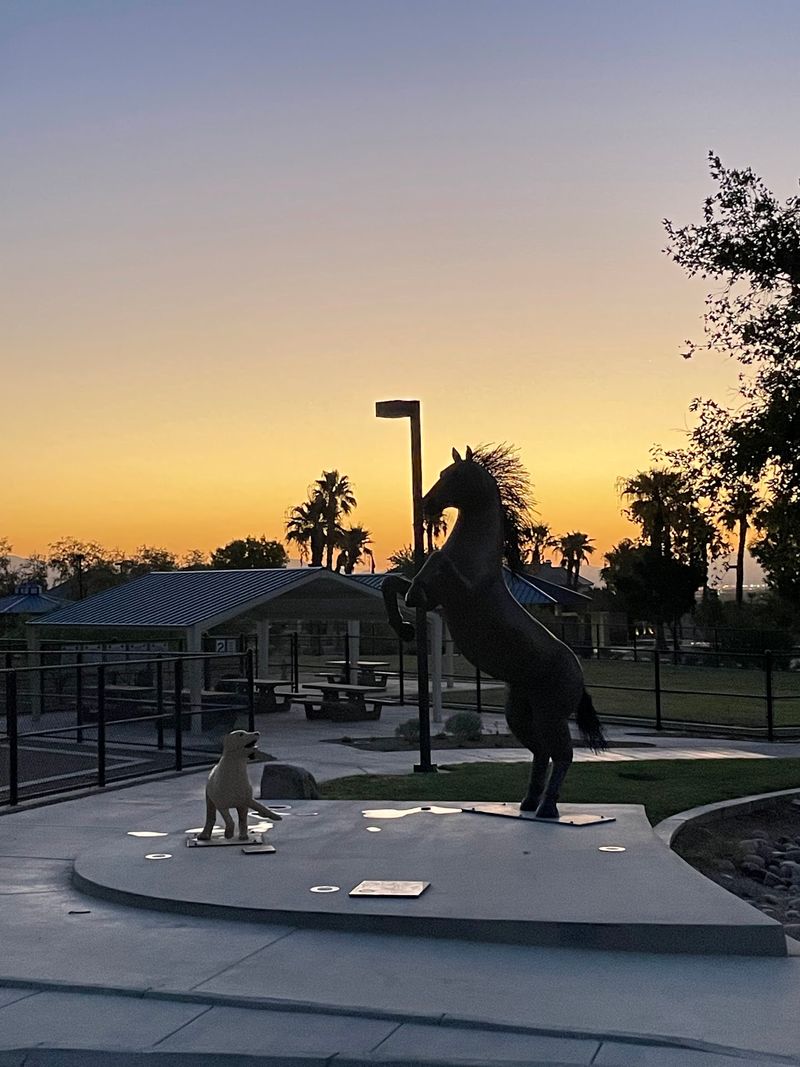 Dedicated Equestrian Areas For Riders And Horses