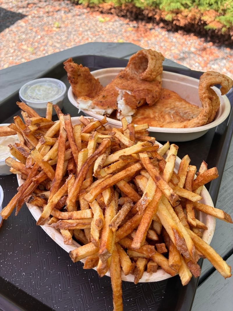Hand-Cut Shoestring Fries Done The Old-School Way