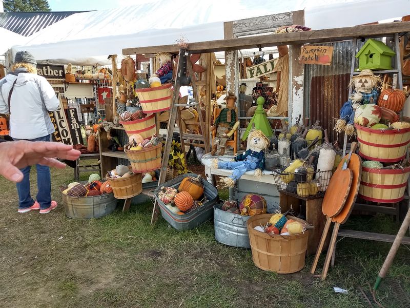 Hundreds Of Booths Turn Streets Into A Giant Marketplace