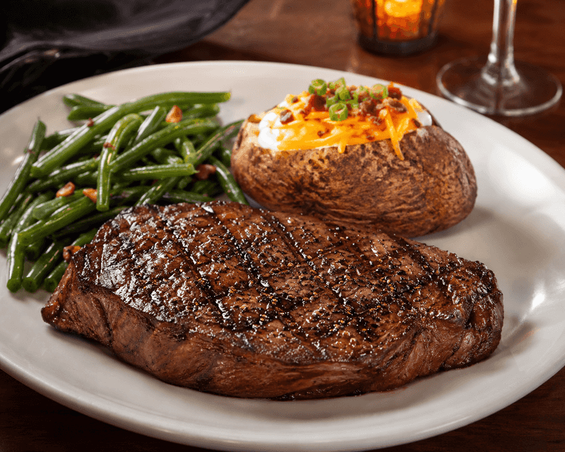 Hand-Cut Steaks Grilled To Order
